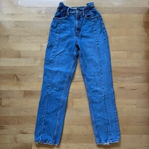 Abercrombie & Fitch Blue High Rise Women Jeans